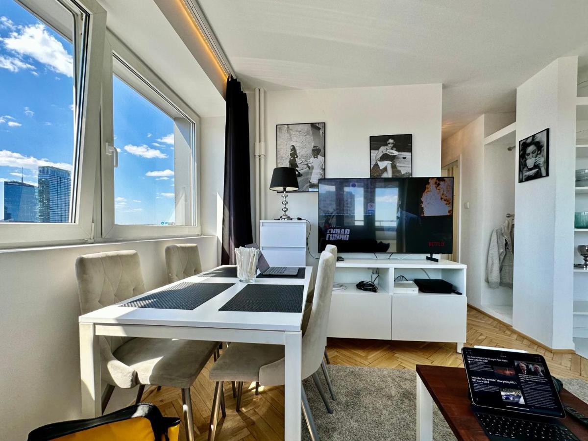 Apartmán Platinum Metro X2 Wifi 350 Mbs Netflix Hbo Appletv Varšava Exteriér fotografie