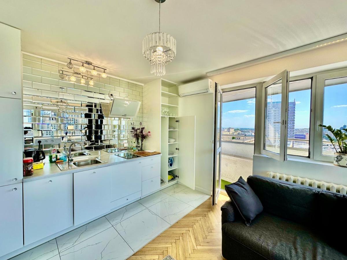 Apartmán Platinum Metro X2 Wifi 350 Mbs Netflix Hbo Appletv Varšava Exteriér fotografie